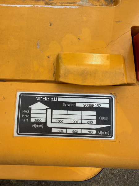 Jungheinrich Gabelhochhubwagen EJC 110 (B8/25)