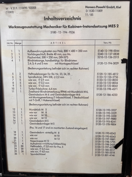 Blindnietzange R9 handbetätigt inkl. Mundstücke und Gewindedornen