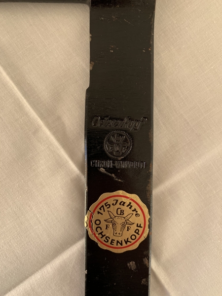 Stoß-Stickaxt Ochsenkopf