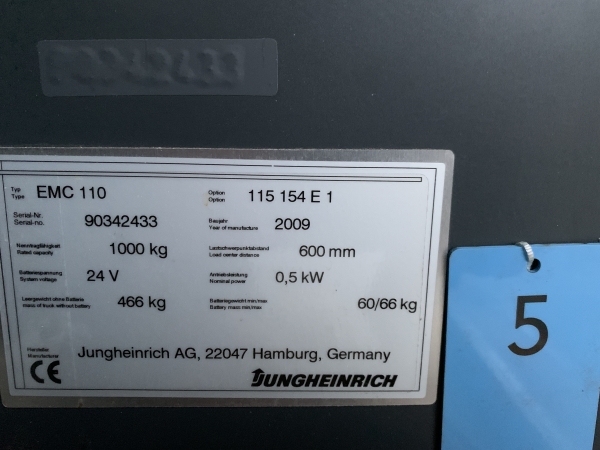 Jungheinrich EMC 110 (B5)
