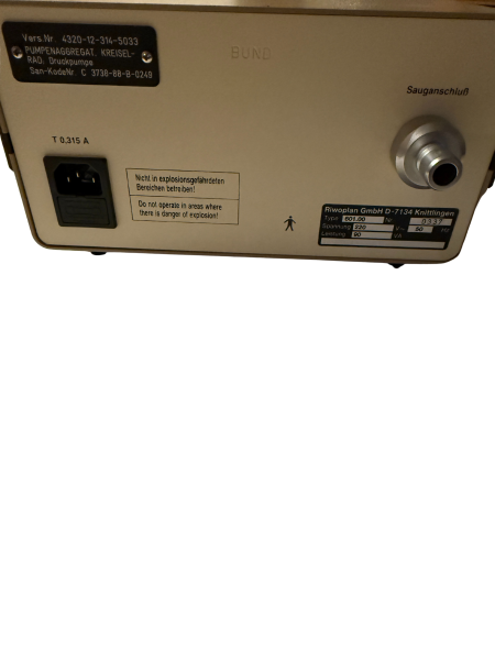 Wassersterilfiltergerät Riwoplan (Bundeswehr) unbenutzt